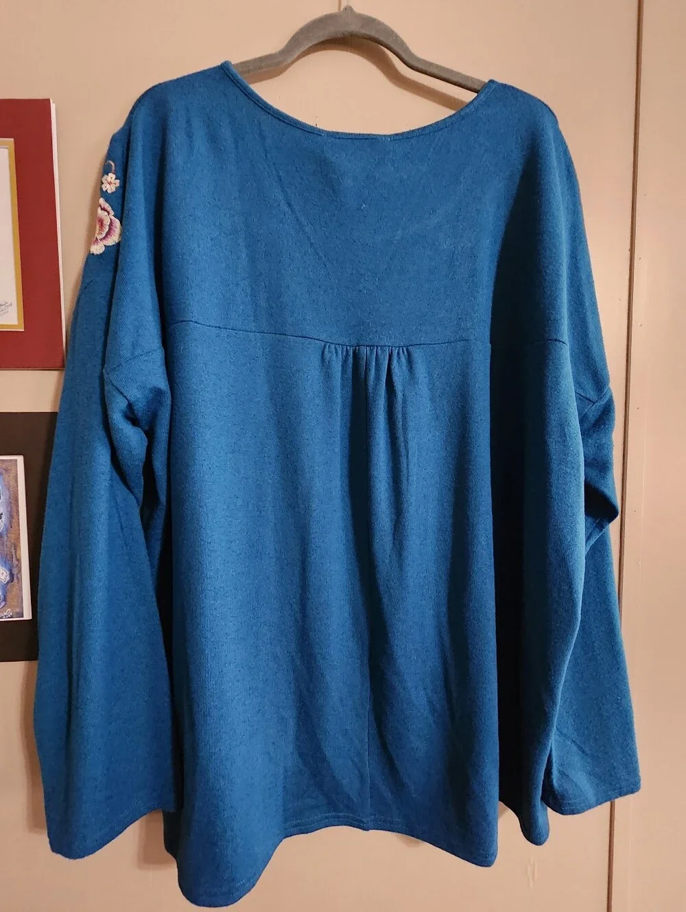 Boho Embroidered Tunic Top | Savanna Jane | 2X - Picture 9 of 9